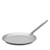 De Buyer Mineral B 9.5 Carbon Steel Crepe And Tortilla Pan In Gray