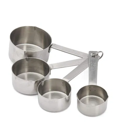 De Buyer Stainless Steel Measuring Cups In Silver