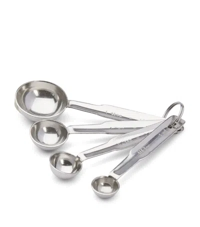 De Buyer Stainless Steel Measuring Spoons In Silver