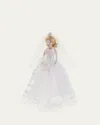 De Carlini Bride Christmas Ornament In White