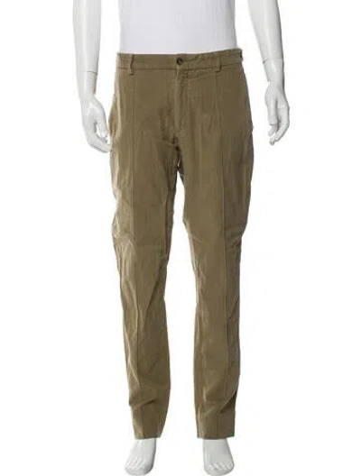 Pre-owned De Fursac Cargo Pants In Green