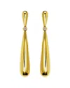 De Grisogono 18k 0.15 Ct. Tw. Diamond Gocce Drop Earrings (authentic Pre-  Owned)