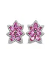 De Grisogono 18k 17.14 Ct. Tw. Diamond & Sapphire Earring In Pink
