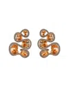 De Grisogono 18k 2.30 Ct. Tw. Diamond Zigana Earrings (authentic )
