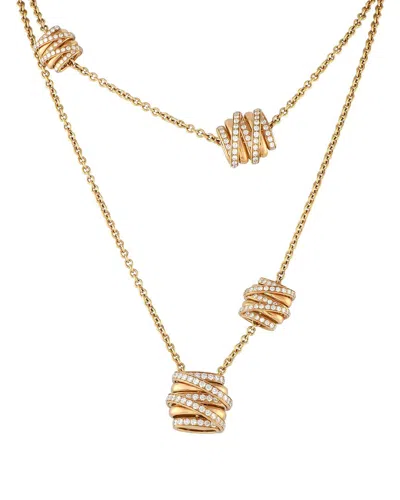 De Grisogono 18k Necklace (authentic Pre-loved) In Gold