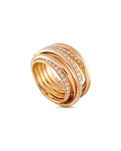 De Grisogono 18k Rose Gold 2.05 Ct. Tw. Diamond Ring (authentic Pre-loved)