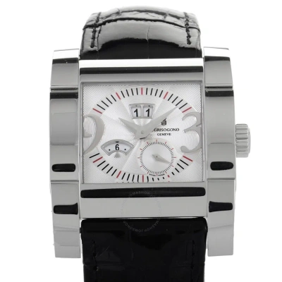 De Grisogono Instrumento Novantatre N01 Silver Dial Men's Watch In White