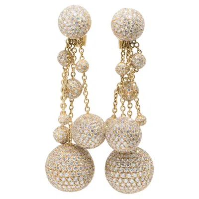 Pre-owned De Grisogono Jewelry Boule Collection Earrings W/ Pink Gold