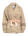 De' Hart Coats In Beige