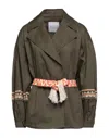 De' Hart Coats In Green