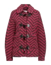 De' Hart Woman Jacket Fuchsia Size 4 Polyester, Wool In Pink