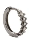 De Jaegher 18kt Black Gold Mrs Darling Diamond Earrings In Black
