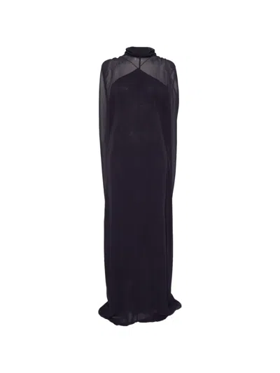 De La Vali Arcana Maxi Dress In Black