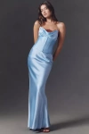 De La Vali Cleodora Maxi Dress In Blue