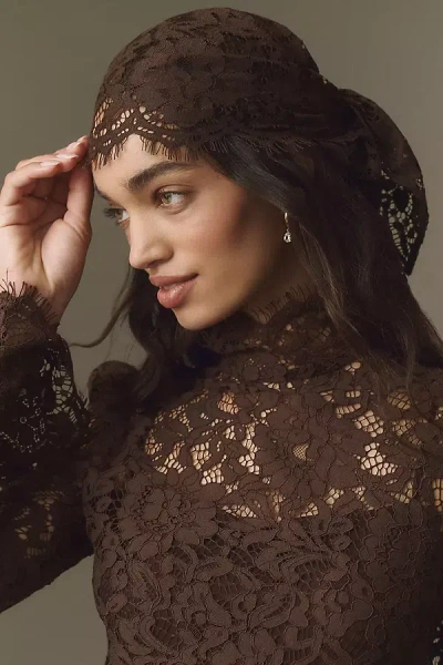 De La Vali Da La Vali Bodita Headscarf In Brown
