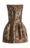 De La Vali Exclusive Pampero Twill Mini Dress In Multi