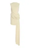 De La Vali Exclusive Ravenna Cutout Mini Dress In White