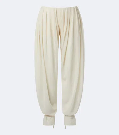 De La Vali Ines Chiffon Balloon Pants In Multi