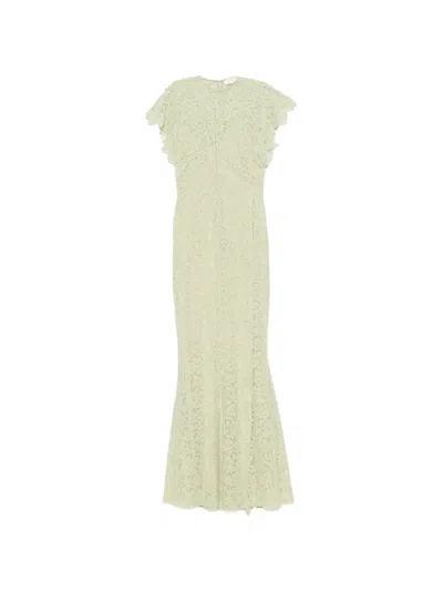 De La Vali Laia Maxi Dress In Neutral