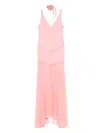 De La Vali Viaje Maxi Dress In Pink