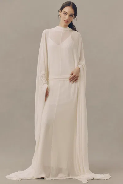 De La Vali Nila Maxi Dress In Neutral