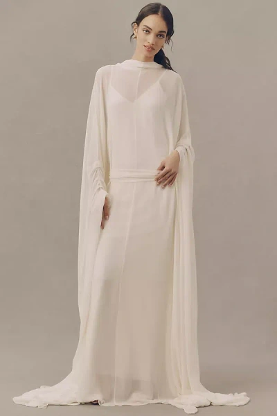 De La Vali Nila Maxi Dress In White