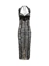 De La Vali Pampato Midi Dress