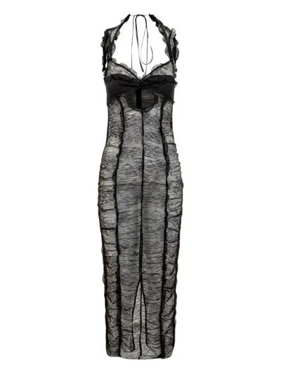 DE LA VALI PAMPATO MIDI DRESS