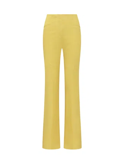 De La Vali Stylish Trousers For The Modern Fashionista In Orange