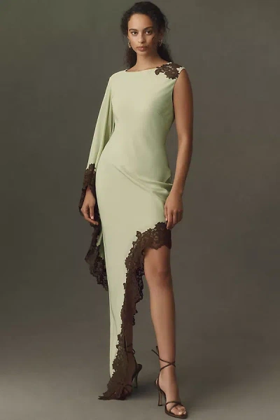 De La Vali Veta Maxi Dress In Green