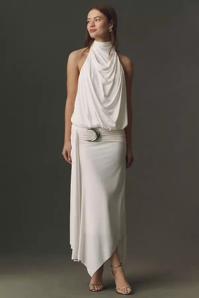 De La Vali Vida Midi Dress In White