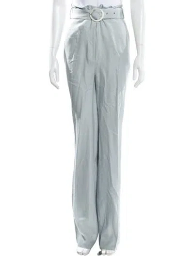 Pre-owned De La Vali Wide Leg Pants In Blue