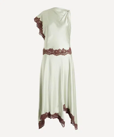 De La Vali Women's Adriana Midi Dress In White