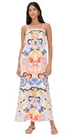 De Loreta Aloe Dress Rambutan In Multi