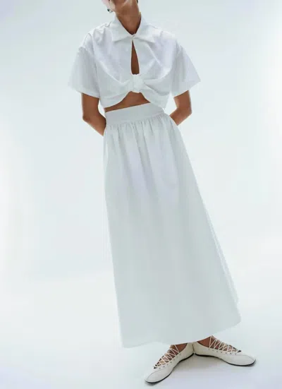 De Loreta Ariadna Skirt In White
