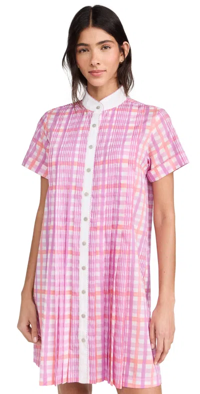 De Loreta Azulejo Dress Loto In Multi