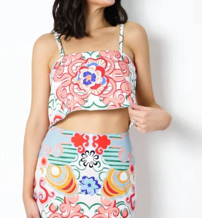 De Loreta Cachito Top In Multicolor