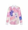 De Loreta Carmela Blouse In Millpa Rosa In Multi