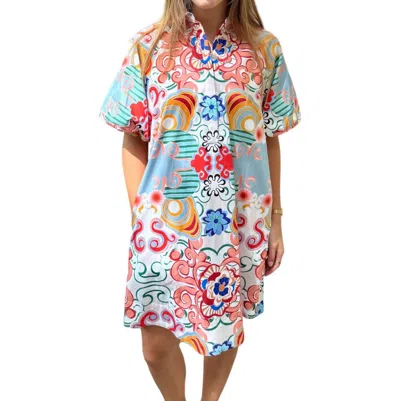 De Loreta Este Dress In Cometa In Multi
