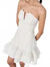 De Loreta Festivo Mini Dress In White