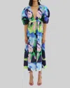 De Loreta Ita Dress In Blue In Blue