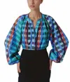 De Loreta Kaia Blouse In Astro In Multi