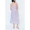 De Loreta Lidia Strapless Fit & Flare Cocktail Dress In Purple