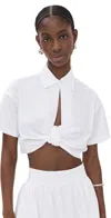 De Loreta Myriam Blouse White In White