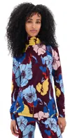 De Loreta Opalina Blouse Floral In Multi
