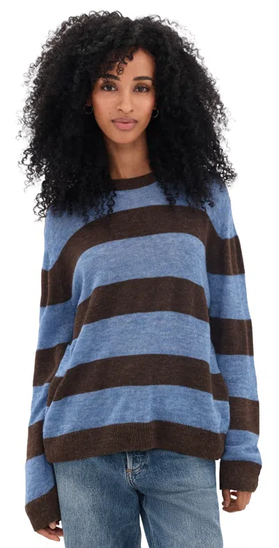 De Loreta Pimiento Sweater Brown/blue