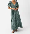 De Loreta Rococo Dress In Jazmin In Multi