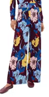 De Loreta Sur Pants Floral In Multi