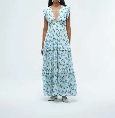 De Loreta Tocora Dress In White Floral