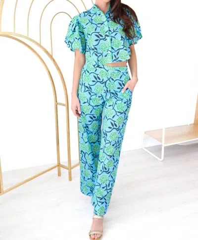 De Loreta Tulia Pants In Amelia Print